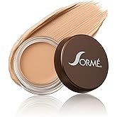 Sorme Cosmetics PRO Under Shadow Primer, All In Undershadow Eye Shadow Primer for Smooth and Crease-Resistant Eye Makeup, Waterproof and Long Lasting, Nude Translucent Shade, More Vibrant Makeup Color