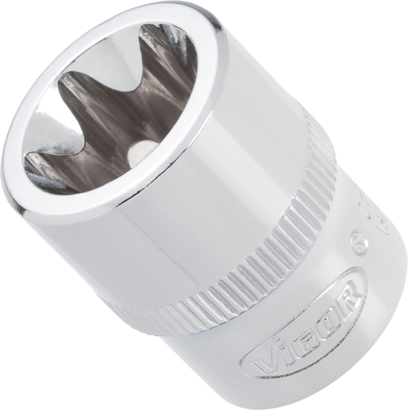 Vigor V2729 Torx Socket E20 mm, Length 28 mm, 3/8" โ image 1