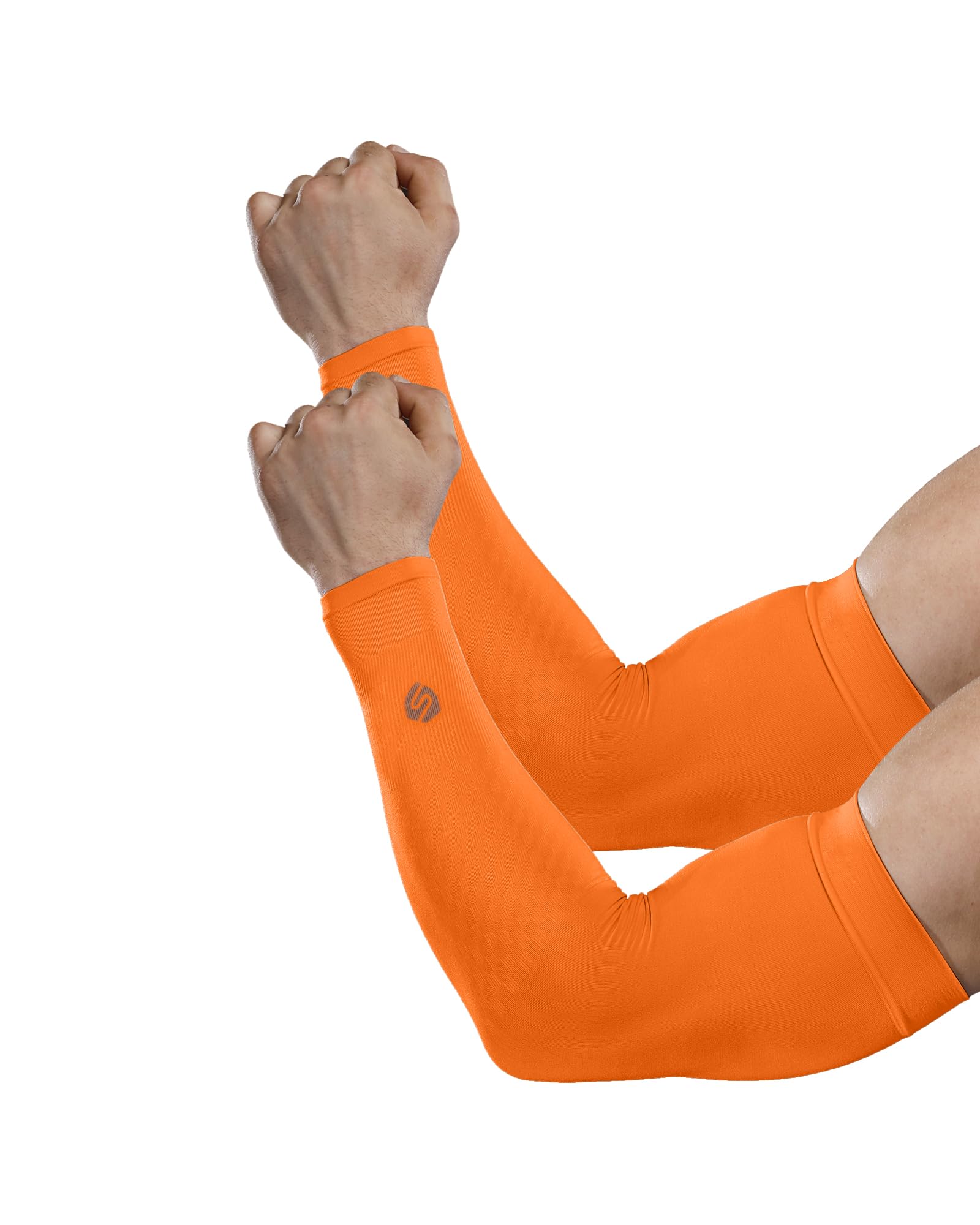SHINYMOD Compression Sleeves Arm Warmers UV Sun Protection Men Women Cooling Sleeves to Cover Arms for Cycling, Driving, Golf, Hiking