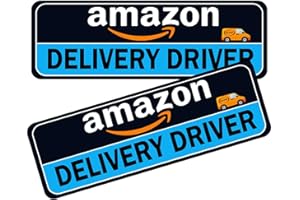 NIMONA Delivery Driver Magnet for Car - 3-Pack Frequent Stops Removable Magnet Set - Reflective Delivery Magnetic Car Door and Bumper Sign - Weather-Resistant 11.8 x 8 inch (Blue-Black-2 Pack)