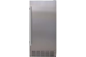 EdgeStar IB250SS 15 Inch Wide 20 Lb. Built-in Ice Maker with 25 Lbs. Daily Ice Production - No Drain Required