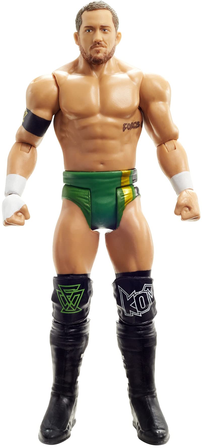 WWE Kyle O'Reilly Basic Action Figures, Posable 6 Inch/15.24 cm Collectible for Ages 6 Years Old & Up