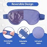 NEWGO Cooling Eye Mask Reusable Hot Cold Therapy Violet Blue view 5