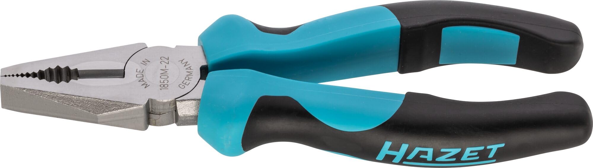 HAZET 1850M-22 160 mm Combination Pliers - Polished/Blasted