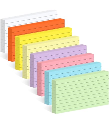 Index Card Organizer 3x5 Index Card Binder Organizer - 40 Plastic Pocket  Sleeves Holds 80 Cards, Recipe & Flash Card Holder, Portable Brown Binder