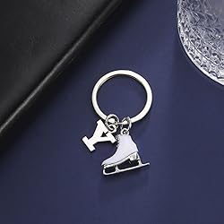 LIKGREAT Ice Skate Keychain Figure Skating