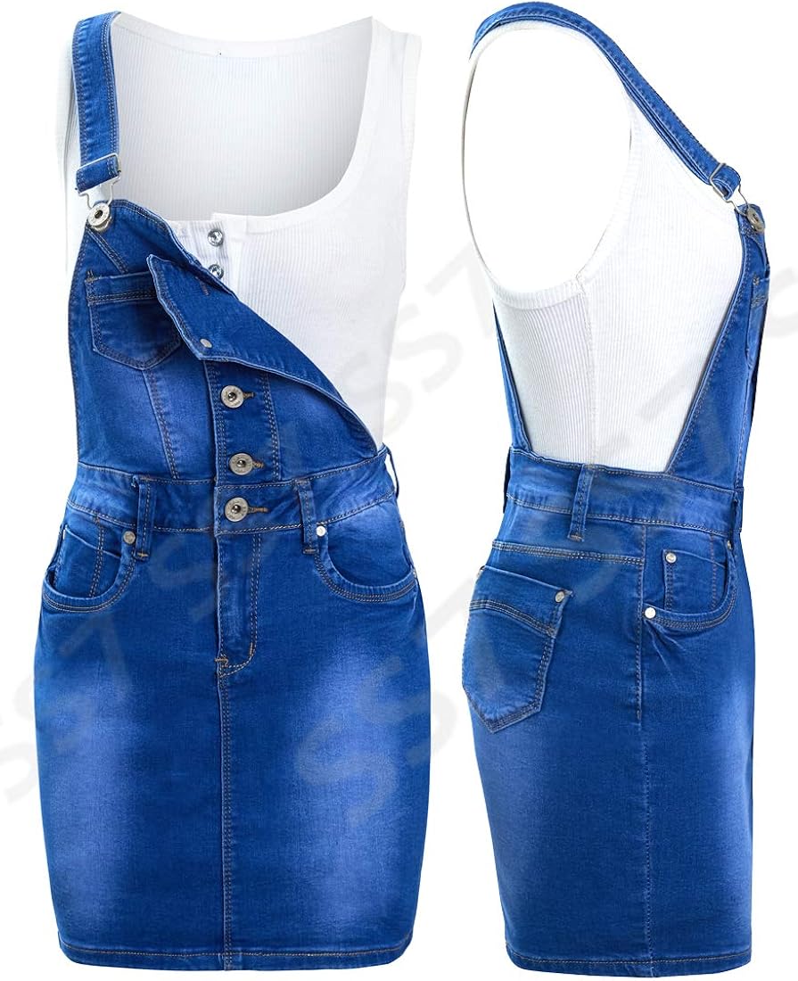 ladies dungaree dress uk