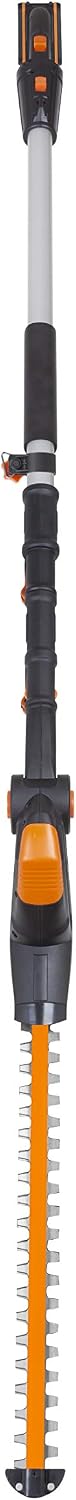 WORX WG252E 20V Cordless Pole Hedge Trimmer 45cm, Reach Up to 2.8m, Multi-angle adjustable head with Powershare Battery and Charger - Image 4
