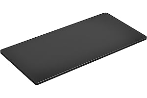VIVO Black 60 x 24 inch Universal Solid One-Piece Table Top for Standard and Sit to Stand Height Adjustable Home and Office Desk Frames, DESK-TOP60B