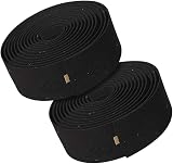 Cinelli Original Cork Handlebar Tape & Plugs Black view 6