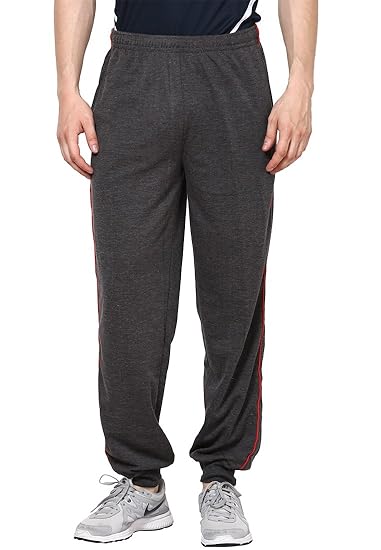 poly cotton track pants
