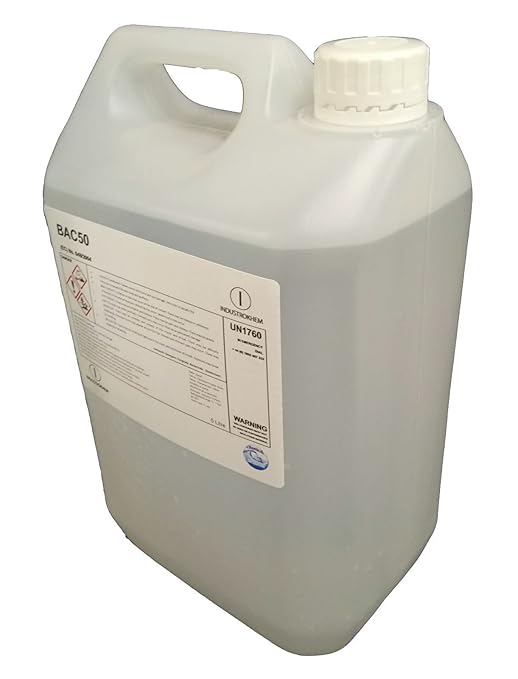 5L BAC50 Benzalkonium Chloride Algaecide, Bactericide and Fungicide
