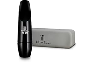 ROWELL Classic Tenor Saxophone Mouthpiece Professional Sax Mouthpiece Rich & Warm Tone Concert Band Mouthpiece for Students & Pros Ideal for Classical Music, Wind Orchestra, Chamber Music
