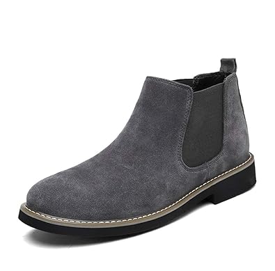 Amazon サイドゴアブーツ メンズ ショートブーツ ブーツ スエード