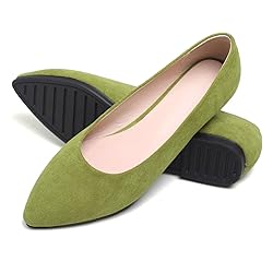 ChaiRong Zhou Flats for Women Comfortable Slip on