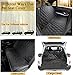 Lifepul Pet Seat Cover, Dog Seat Cover for Cars Anti Slip in Large Size - Perfect for Cars, SUVs and Trucks in Universal Size, Waterproof & Hammock Convertible, Installing Easily