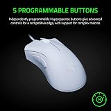 Razer DeathAdder Essential Gaming Mouse 6400 DPI 5 Programmable Buttons Mercury view 3