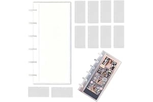 Photobooth Album Book - Transparent Protective Keepsake - Side Slide Photo Booth Strip Album,for Wedding Party Birthday Coupl