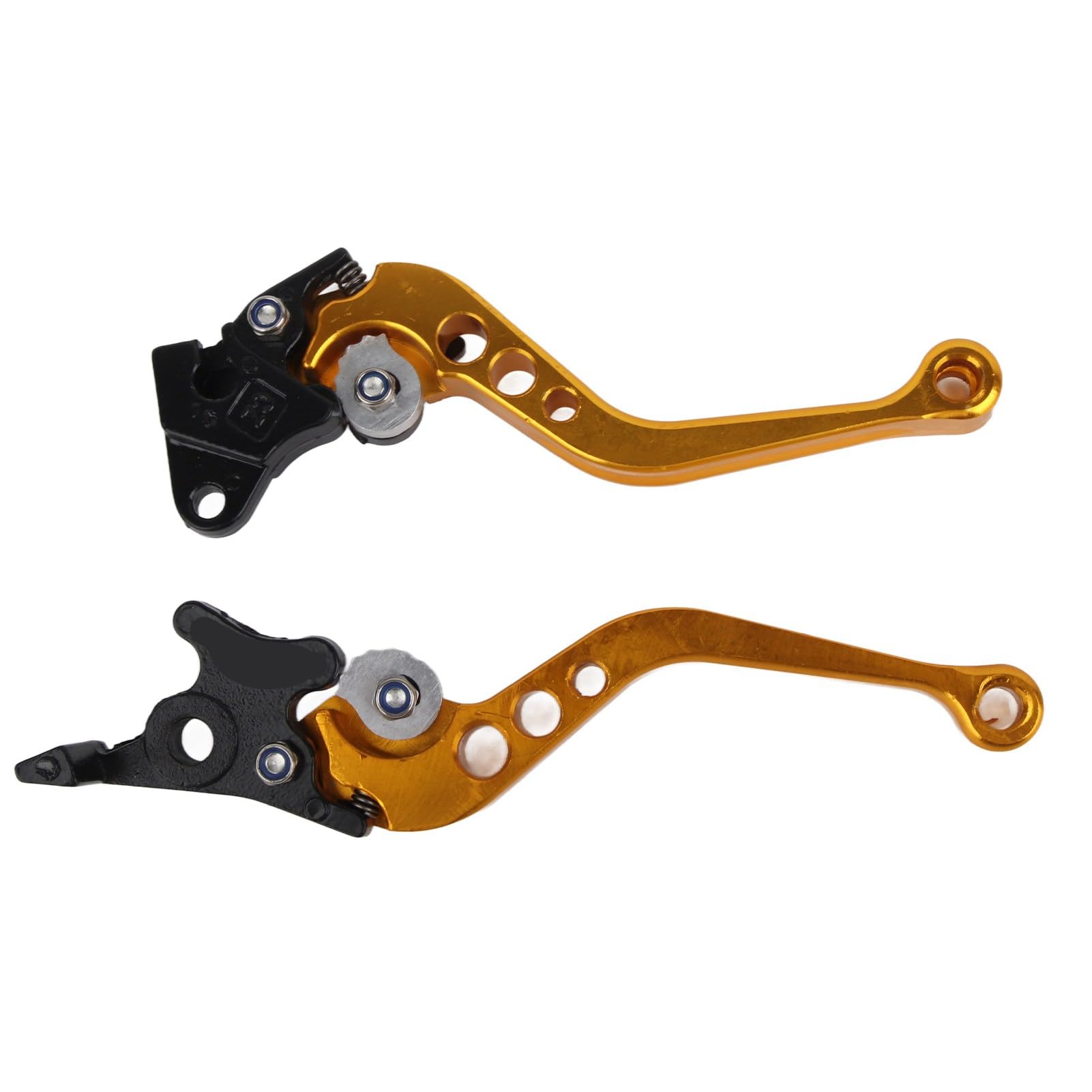 1 Pair 7/8" Clutch Brake Handle Levers, Universal Drum Brake Lever Handle 22mm Pedals/Pedals and Accessories Pit Bike