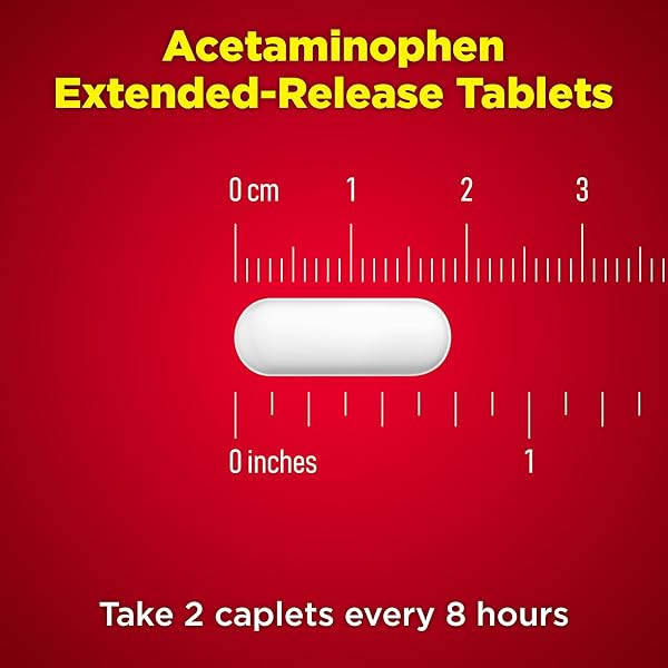 AMAZON BASIC CARE ACETAMINOPHEN EXTENDED-RELEASE TABLETS, 650 MG, PAIN RELIEVER, FEVER REDUCER, ARTHRITIS PAIN, HEADACHE, BACKACHE, MENSTRUAL PAIN, 400 COUNT