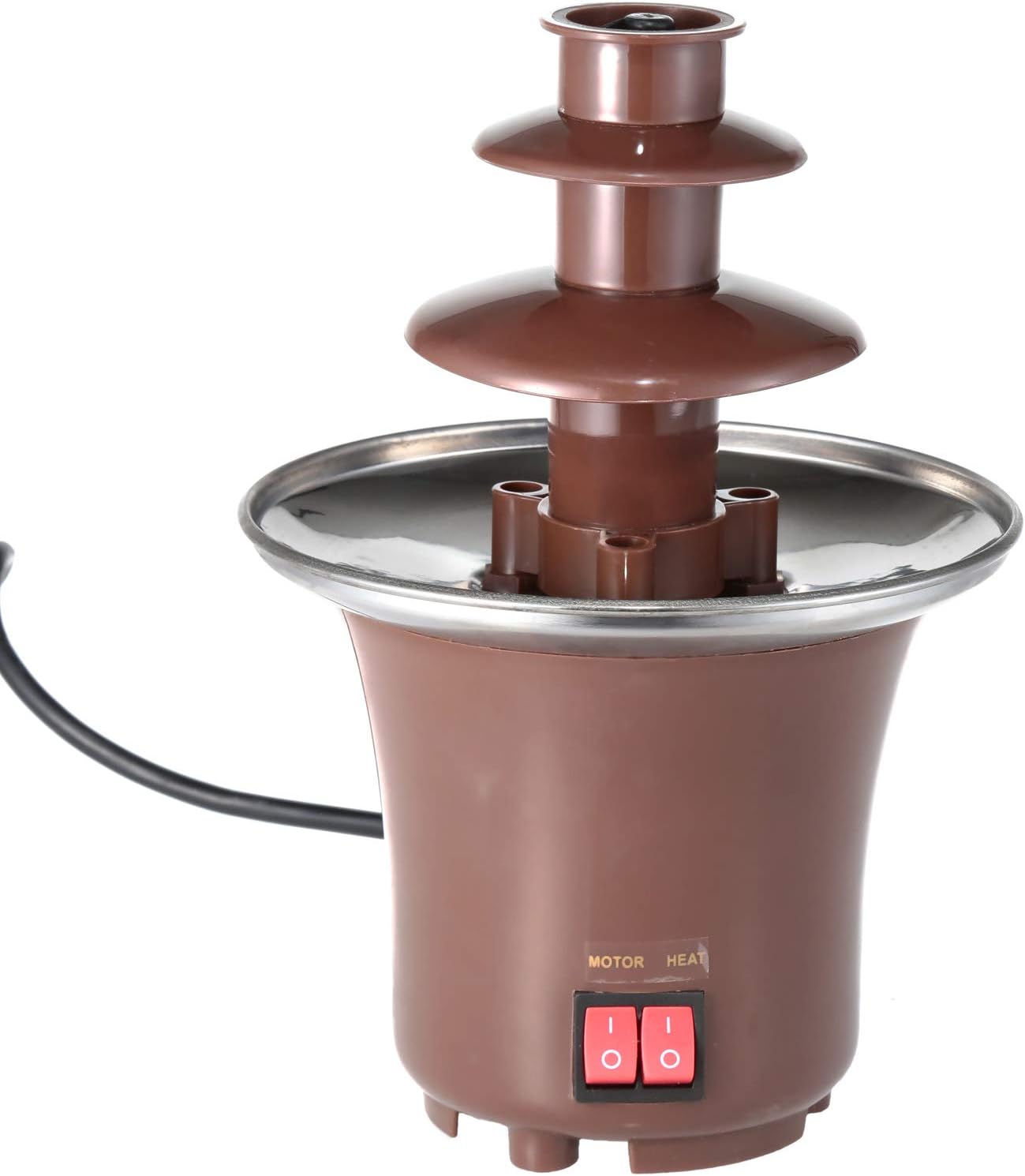 3 Tier Mini Chocolate Fondue Fountain, Brown Ea820 Buy Online at