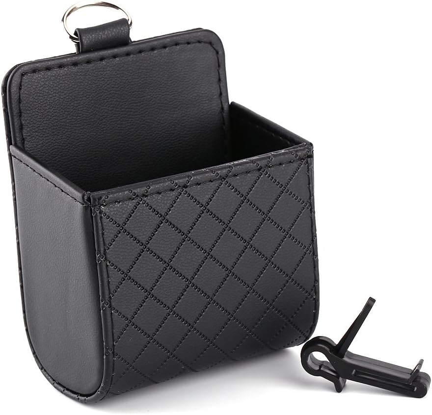 Best pu leather car seat storage bag