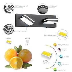 SineRise LED Modern Bathroom Vanity Light Fixtures