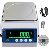 RUISHAN Large Range Lab Scale - 6kg Precision Electronic Digital Analytical Balance Scale
