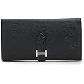 Shopbop Archive Women's Pre-Loved Hermes Bearn Tri-Fold Wallet, Epsom, Black, One Size