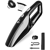 SERVOMASTER Handheld Vacuum Cordless Mini Car Vacuum Cleaner Portable and Rechargeable with Powerful Suction for Car Home Office and Pet Hair with HEPA Filter and Lightweight