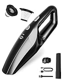 SERVOMASTER Handheld Vacuum Cordless Mini Car Vacuum Cleaner Portable and Rechargeable with Powerful Suction for Car Home Office and Pet Hair with HEPA Filter and Lightweight