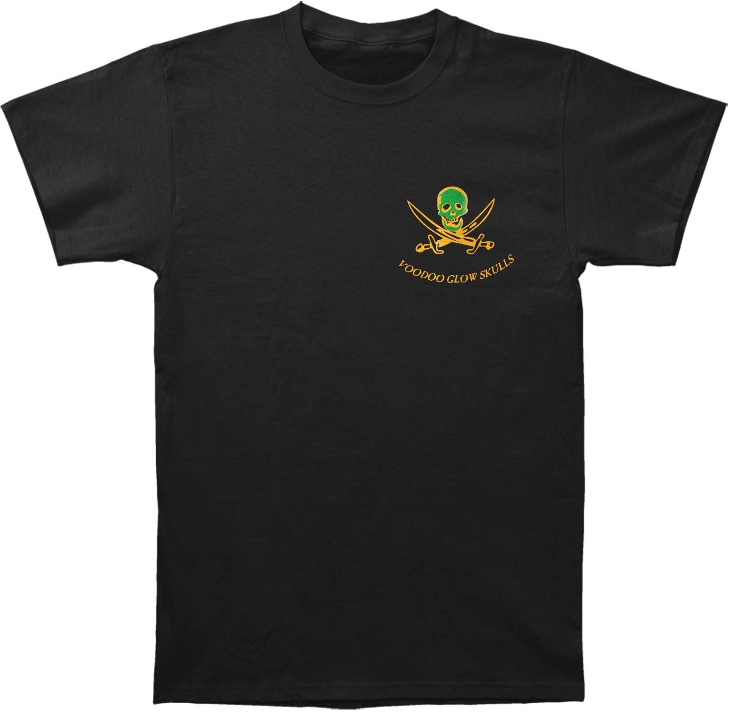 Voodoo Glow Skulls Men's Jolly Roger T-shirt Large Black