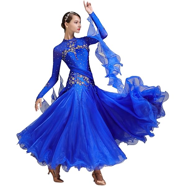 Women's Ballroom Dance Dress Waltz Tango Modern Dress Women's Ballroom Dance Dress Waltz Tango Modern Dress