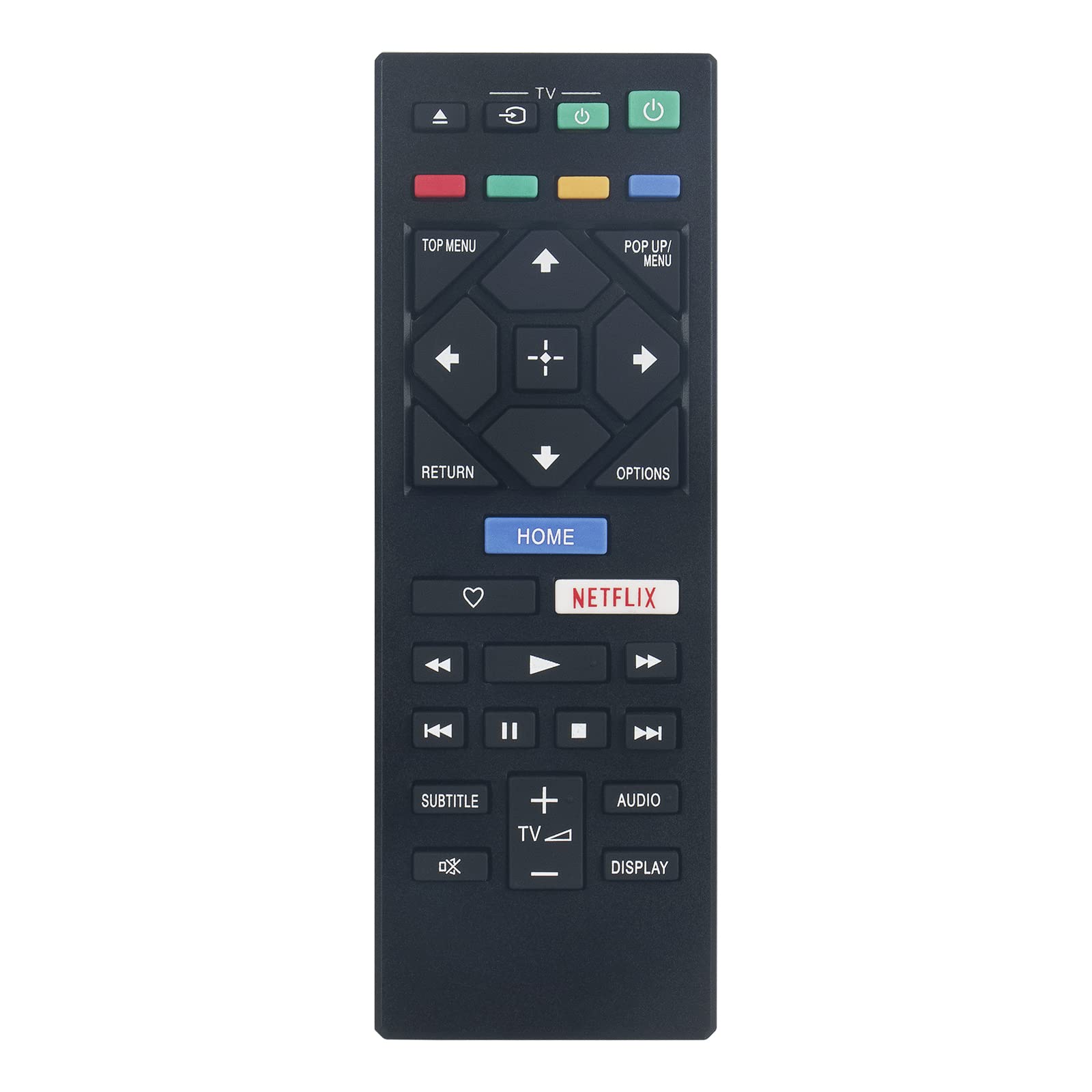 VINABTY RMT-VB201D Replacemet Remote Control fit for Sony BD Blu-Ray BDP-6500 BDP6500 BDPS1500 BDP-S1500 BDPS1500B BDP-S1500B BDPS3500 BDPS3500B BDP-S3500B BDPS4500 BDP-S4500 BDP-S3500