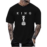 SOLY HUX Men's Graphic Tees Crew Neck T Shirts Short Sleeve T-Shirts Casual Summer Streetwear