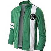 HAOCOS Kids Adult Tennyson Alien Swarm Ryan Kelly Green Synthetic Jacket T-Shirt