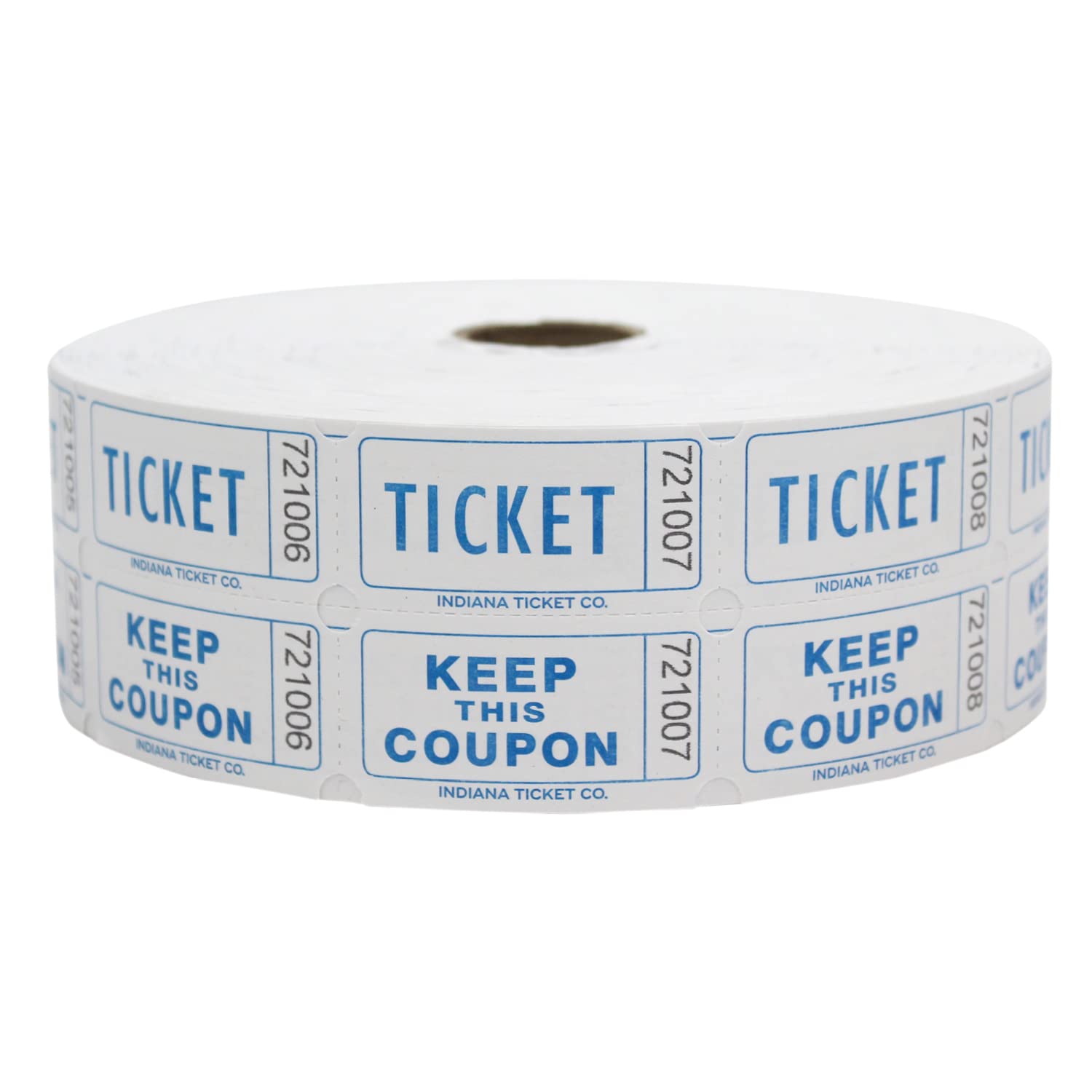 INDIANA TICKET CO. 1,000 Blueberry Raffle Tickets