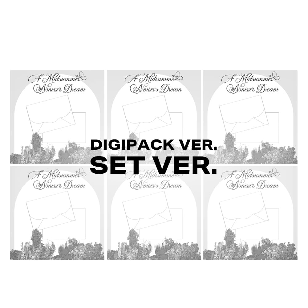 NMIXX - 3rd Single Album A Midsummer NMIXX's Dream Digipack ver. CD (6 Versions Set)