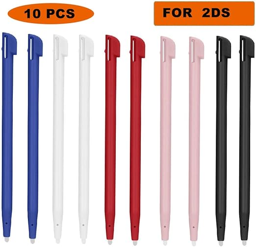 Stylus Pens For Nintendo 2ds Cocotop Compatible Console Slot Video Game Plastic Stylus Touch Pen For 2ds 10pack Amazon Co Uk Pc Video Games