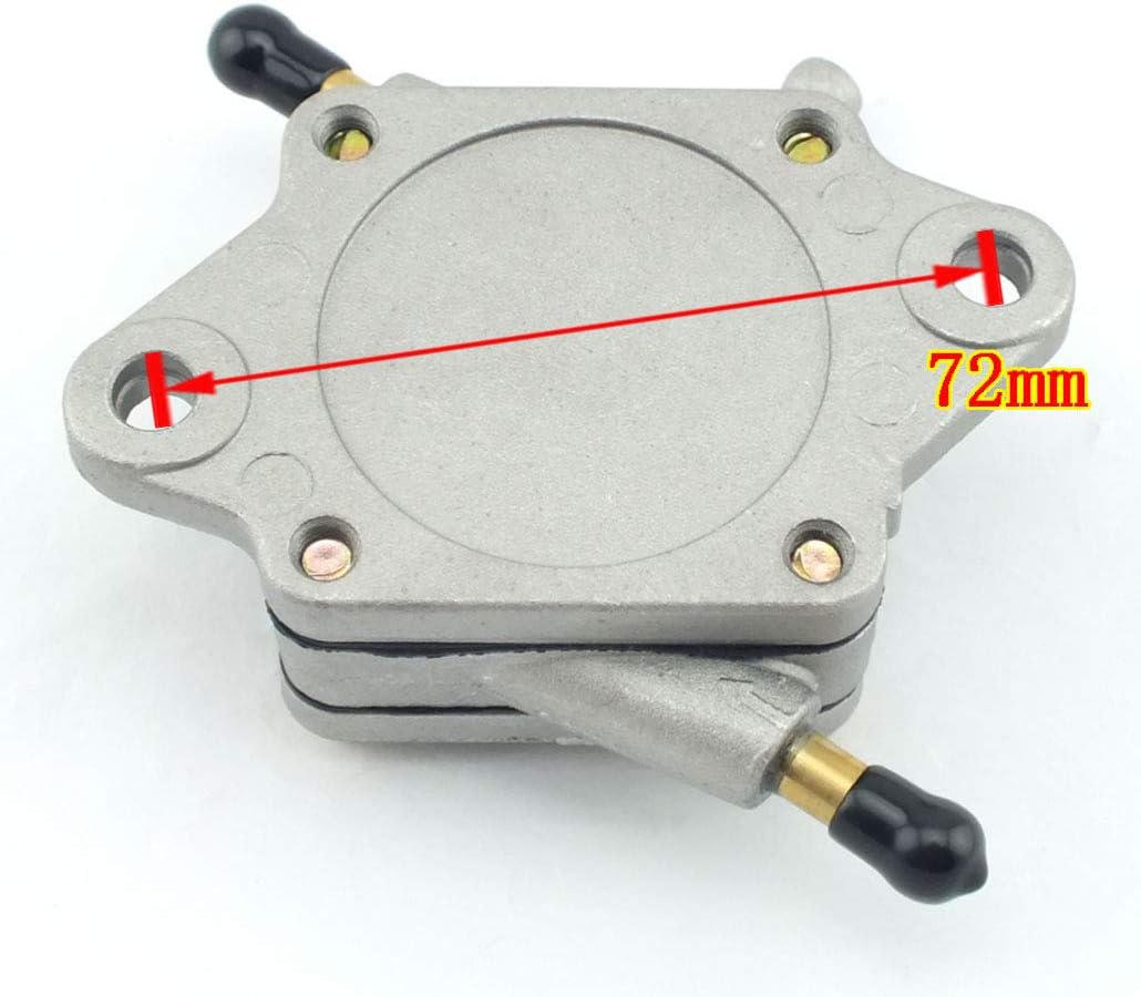 QAZAKY Fuel Pump Compatible with EZGO Golf Cart Club Car 295cc 350cc TXT Medalist Marathon Freedom Workhorse MPT RXV Shuttle ST 72021-G01 25683-G1 S-5147 S-5148 Gas 4-Cycle Robin Engine - Image 3
