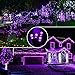 YAKEXI Solar Halloween String Light, 39ft 100 LED 8 Modes Light Sensor Control Waterproof Decorative Ambiance Light for Patio,Lawn,Garden,Fence,Balcony,Party,Holiday,Christmas Decorations(Yellow