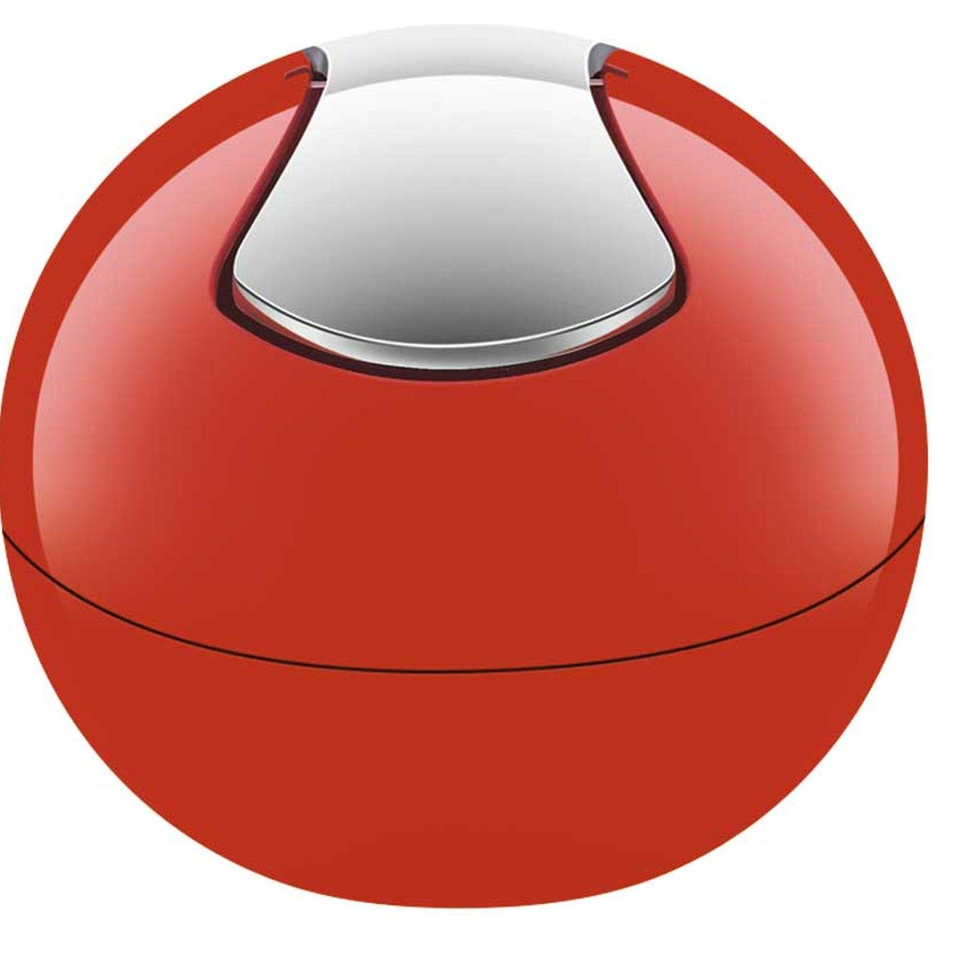 SPIRELLA 10.14967 Bowl-Shaped Bin - Polystyrene - 1 l - Red