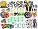 141pc Halloween Toys Party Favors Toy Assortment for Kids Bulk Toys,Classroom Rewards, Trick or Treating, Goodie Bags, Fools Toys Gift Box