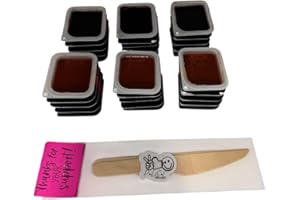 Variety Pack - 30 Individual Portion On-the-Go Cups Trio of Strawberry, Blueberry & Raspberry Jam Jelly + Eco-Friendly Wooden