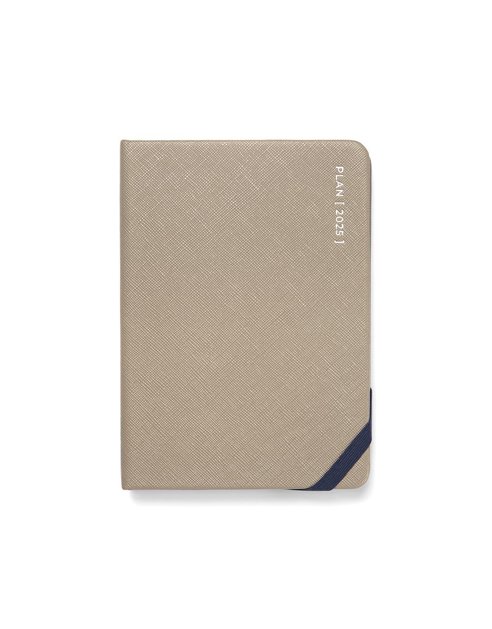 Letts of London Serene A6 week to view 2025 diary - Taupe