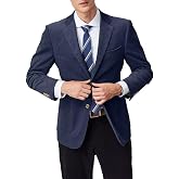 Fesenbo Corduroy Suit Jacket for Men Slim Fit 2 Button Prom Casual Blazer | Vintage Single Breasted Notch Lapel Mens Sport Coat, Party Weeding Easter Homecoming Classic Blazer for Men