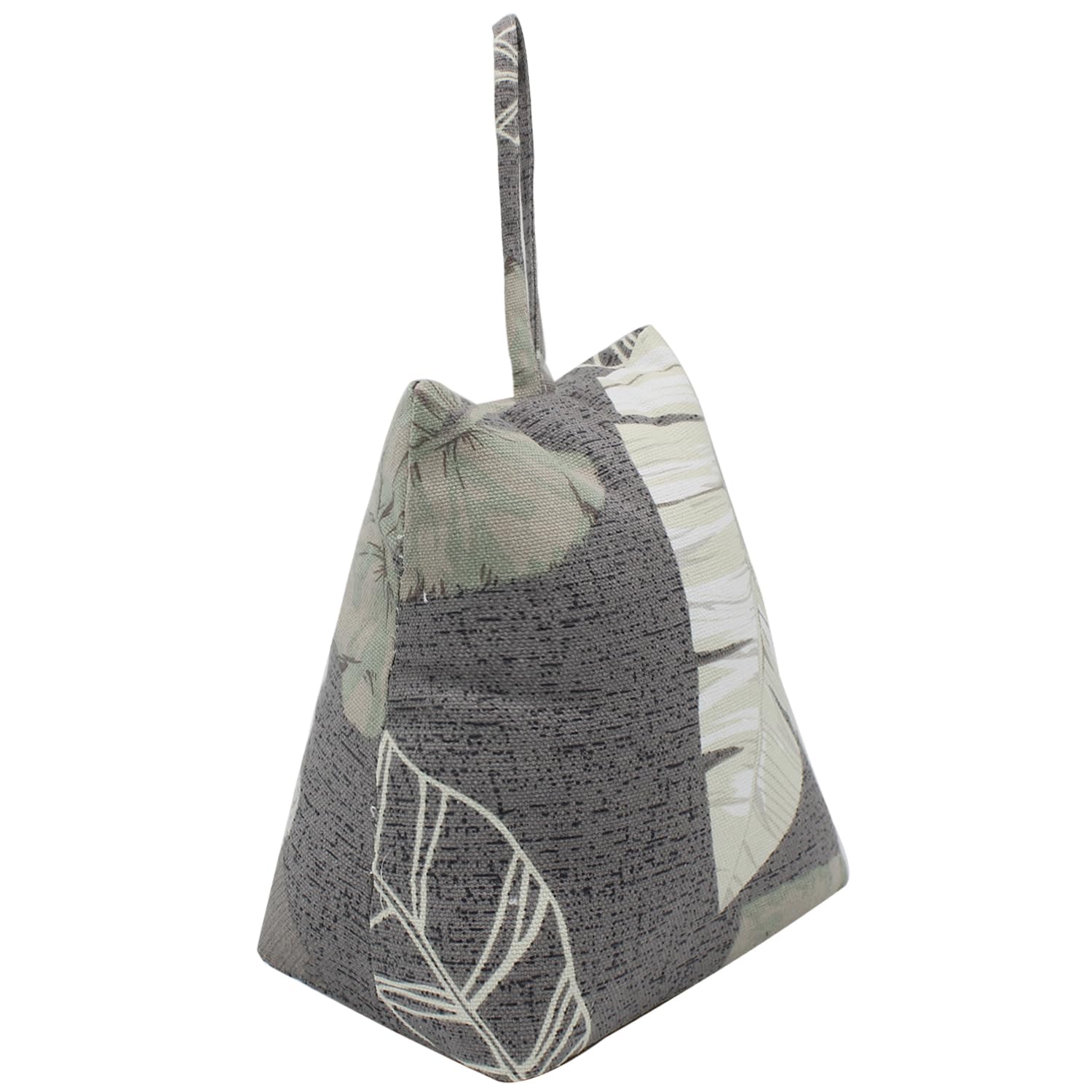 Photo 1 of CERAYOU Cute Decorative Weighted Door Stopper, Trapezium Fabric Door Stop with Handle Heavy Duty Door Floor Stop for Home Office Bedroom Living Room