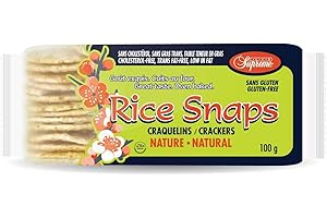 Club Supreme Premium Snacks - Rice Snaps Original Crisp Crackers | Great Taste | Oven Baked | Low Fat - 100g