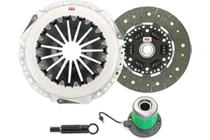 ClutchMaxPRO Heavy Duty OEM Clutch Kit with Slave Cylinder Compatible with 2005 2006 2007 2008 2009 2010 Ford Mustang 4.0L SOHC 6cyl (CP07193HDWS-CK)
