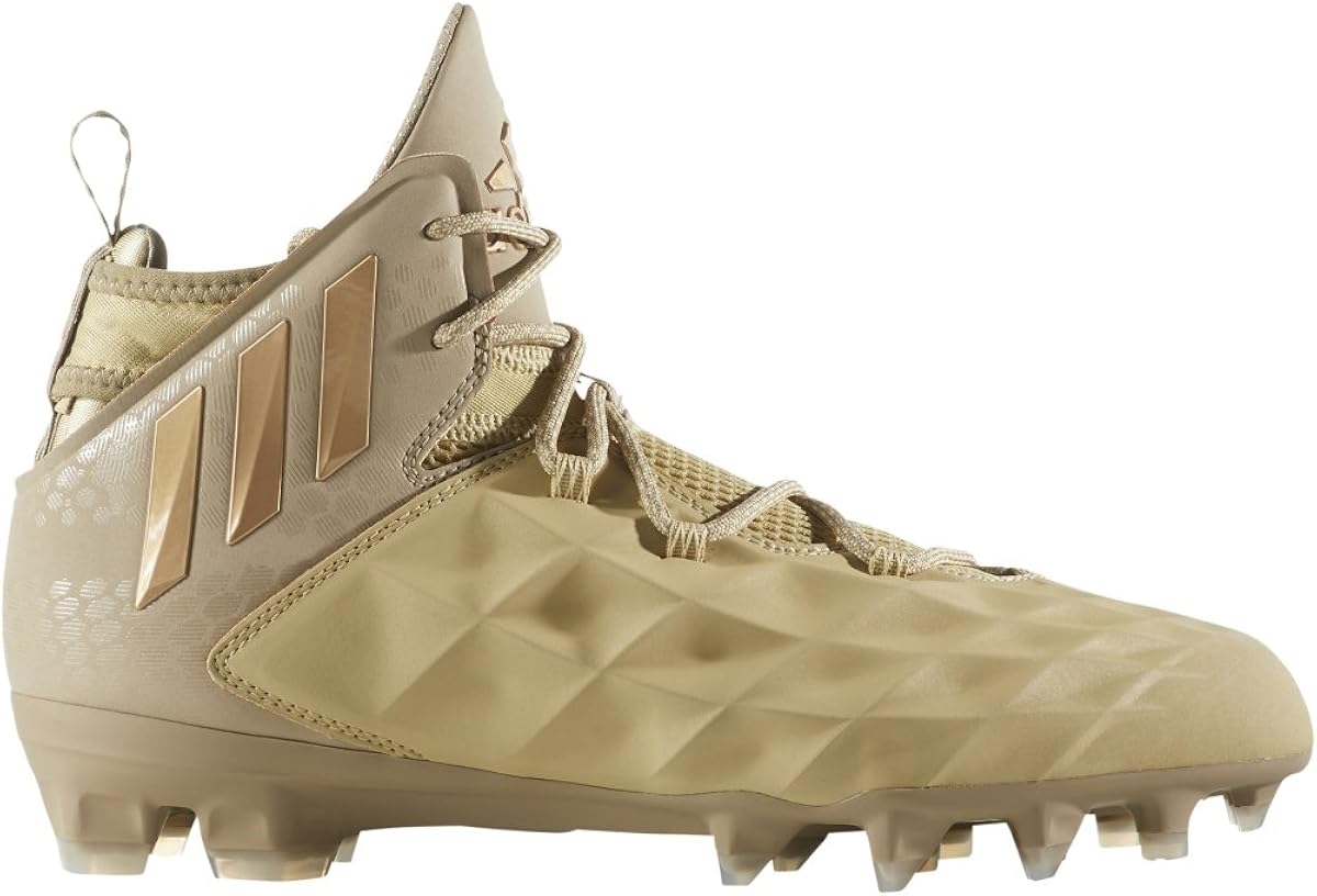  | adidas Freak Lax Mid Cleat - Unisex Lacrosse 12.5 Sand/Copper Metallic | Field Hockey & Lacrosse